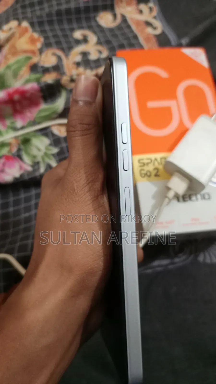 টেকনো স্পার্ক গো ৬৪ জিবি সিলভার