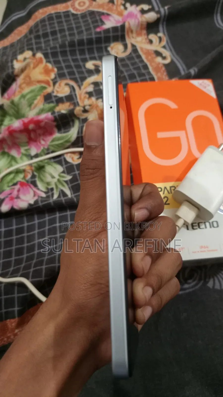 টেকনো স্পার্ক গো ৬৪ জিবি সিলভার