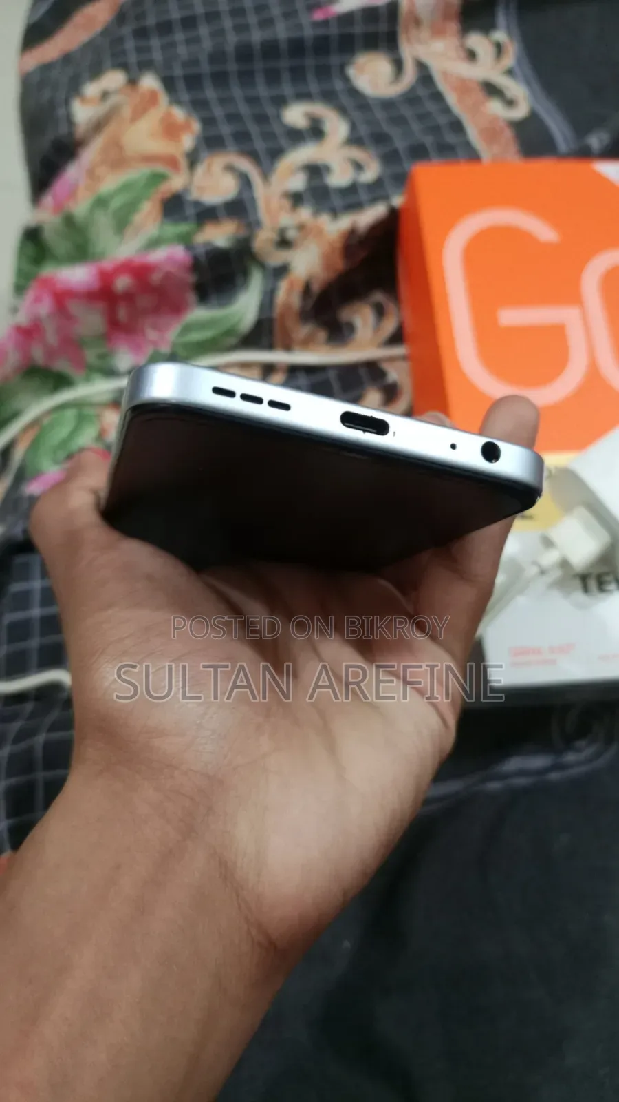টেকনো স্পার্ক গো ৬৪ জিবি সিলভার