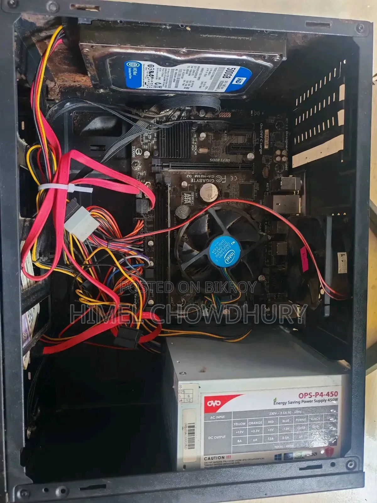 Desktop Computer Gigabyte GB-BACE-3000 8GB Intel Core I5 HDD 500GB