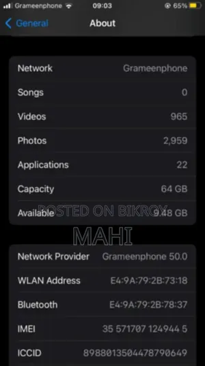 Apple iPhone 6s 64 GB Pink