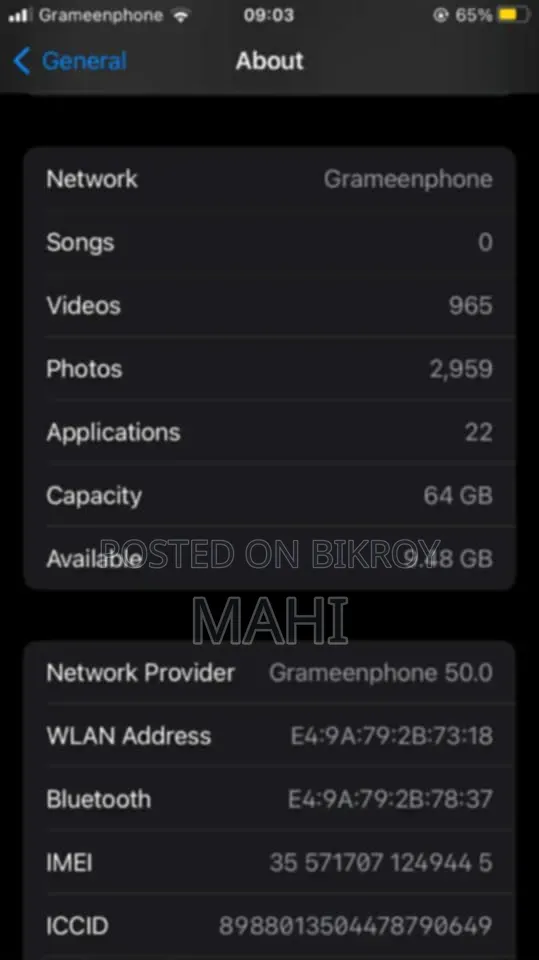 Apple iPhone 6s 64 GB Pink