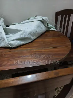 সেগুন কাঠের টেবিল এবং চেয়ার (টেবিল চেয়ার)