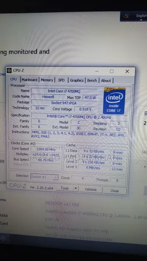 Laptop Haier 8GB Intel Core I7 HDD+SSD 512GB