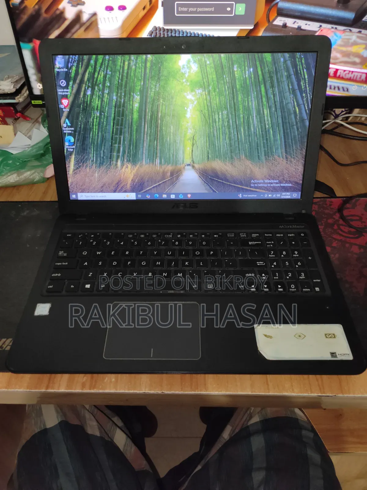 Laptop ASUS VivoBook X540SA 4GB Intel Core I3 HDD 1TB