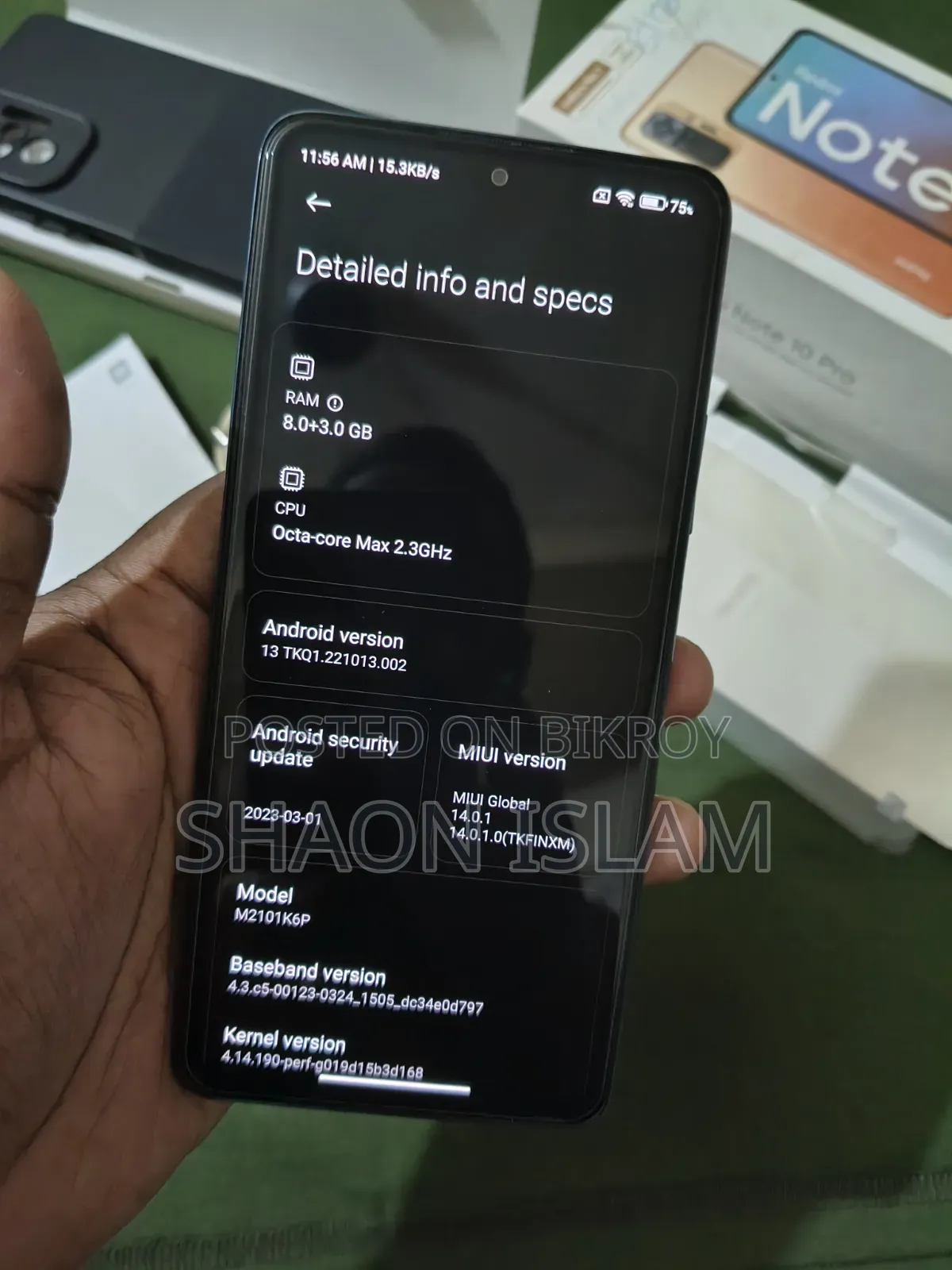 Xiaomi Redmi Note 10 Pro 128 GB Blue