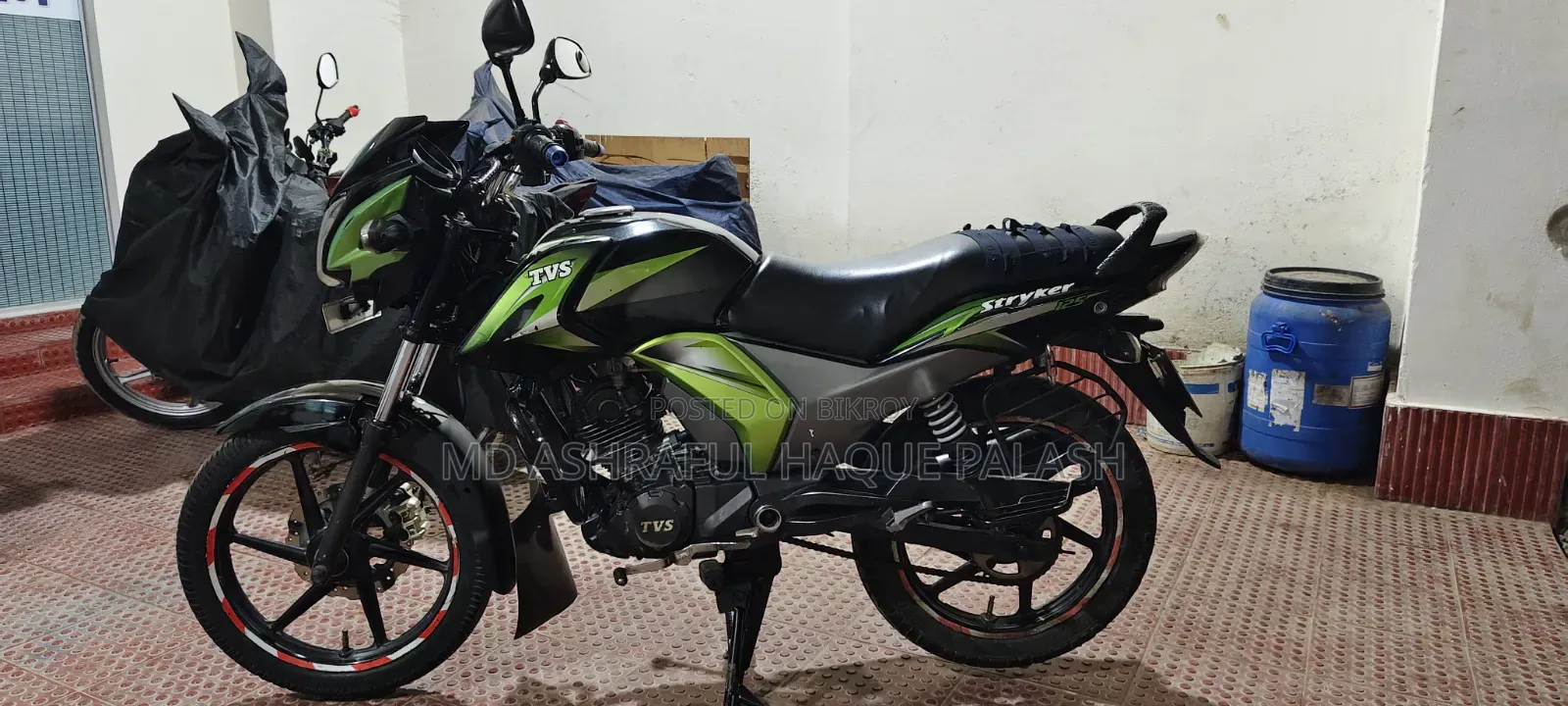 TVS Stryker 125 2018 Green