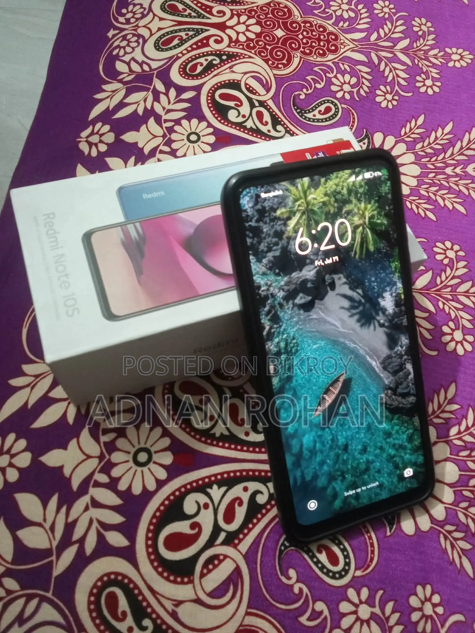 শাওমি রেডমি নোট ১০এস ৬৪ জিবি গ্রে