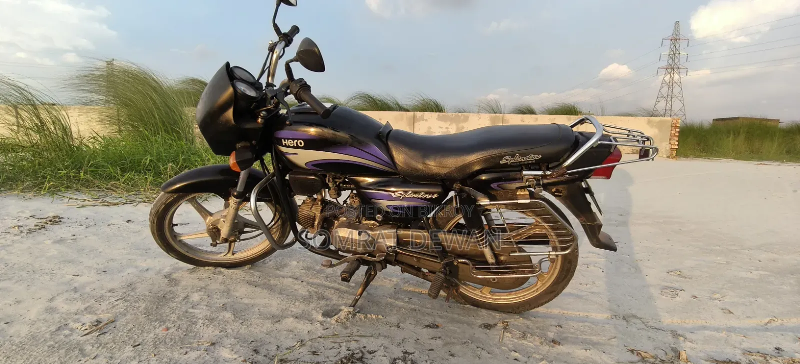 Hero Splendor Plus 2018 Black