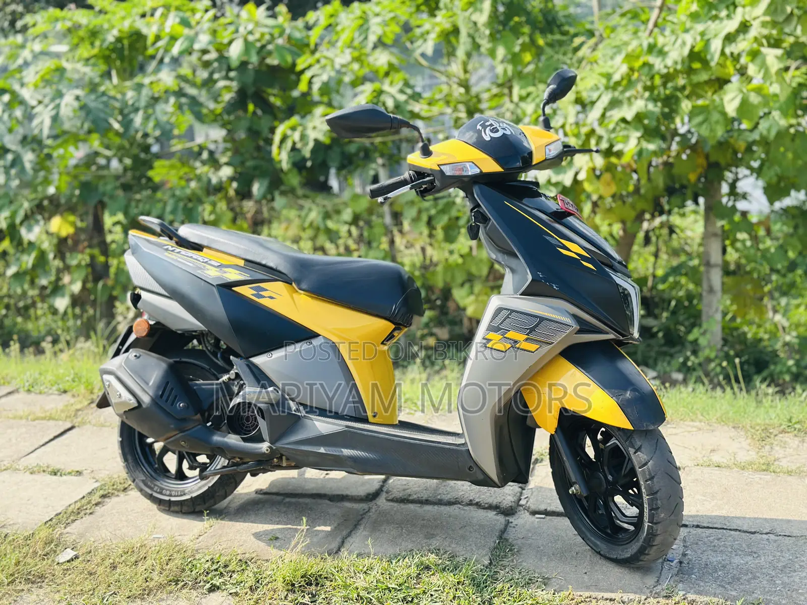 TVS Ntorq 125 2023 Yellow