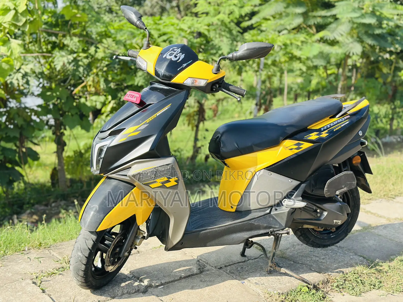 TVS Ntorq 125 2023 Yellow