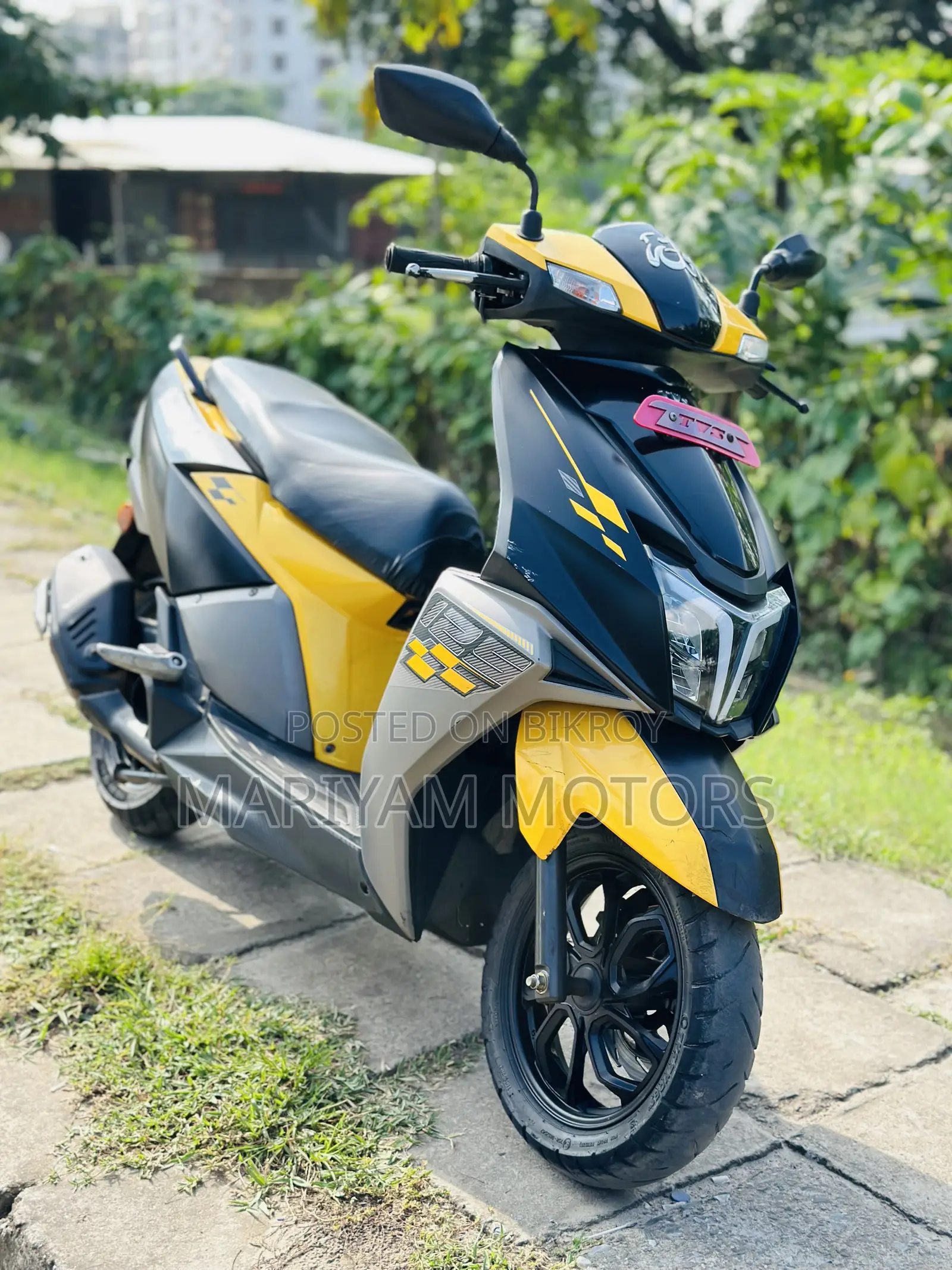 TVS Ntorq 125 2023 Yellow
