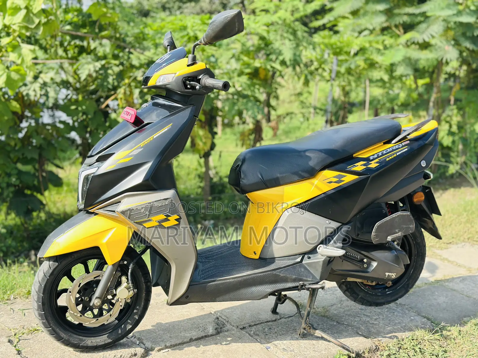 TVS Ntorq 125 2023 Yellow