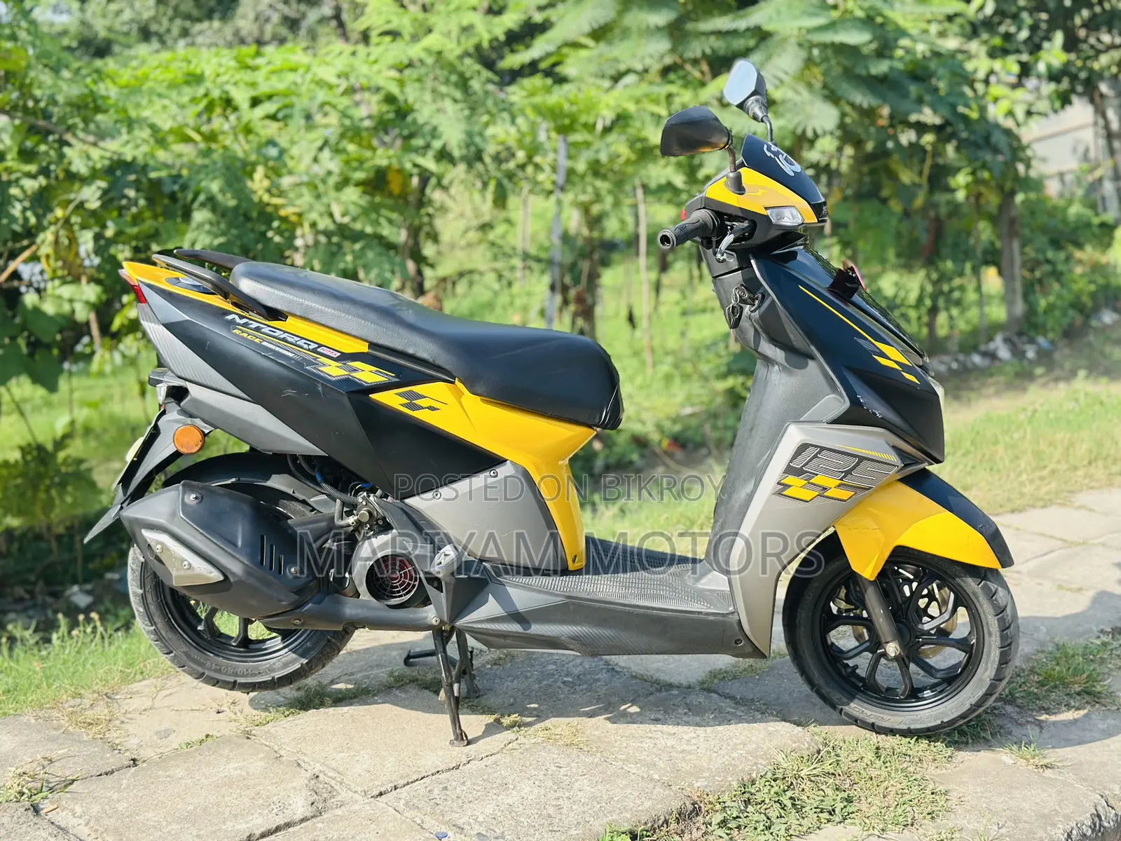 TVS Ntorq 125 2023 Yellow
