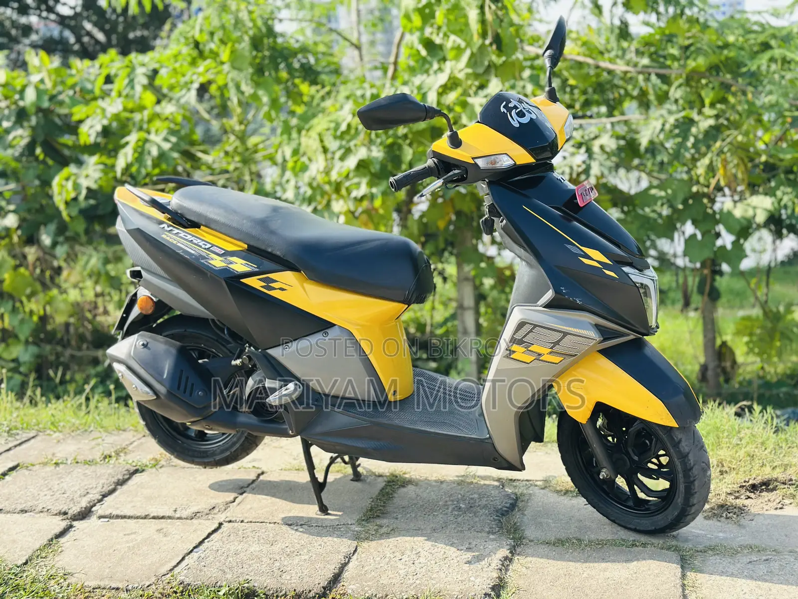 TVS Ntorq 125 2023 Yellow