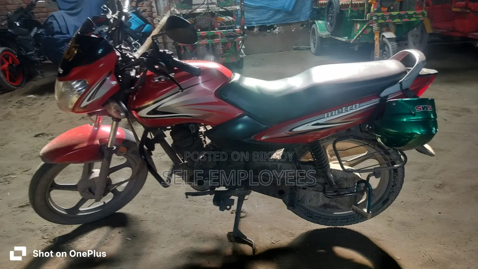 TVS Metro 2021 Orange