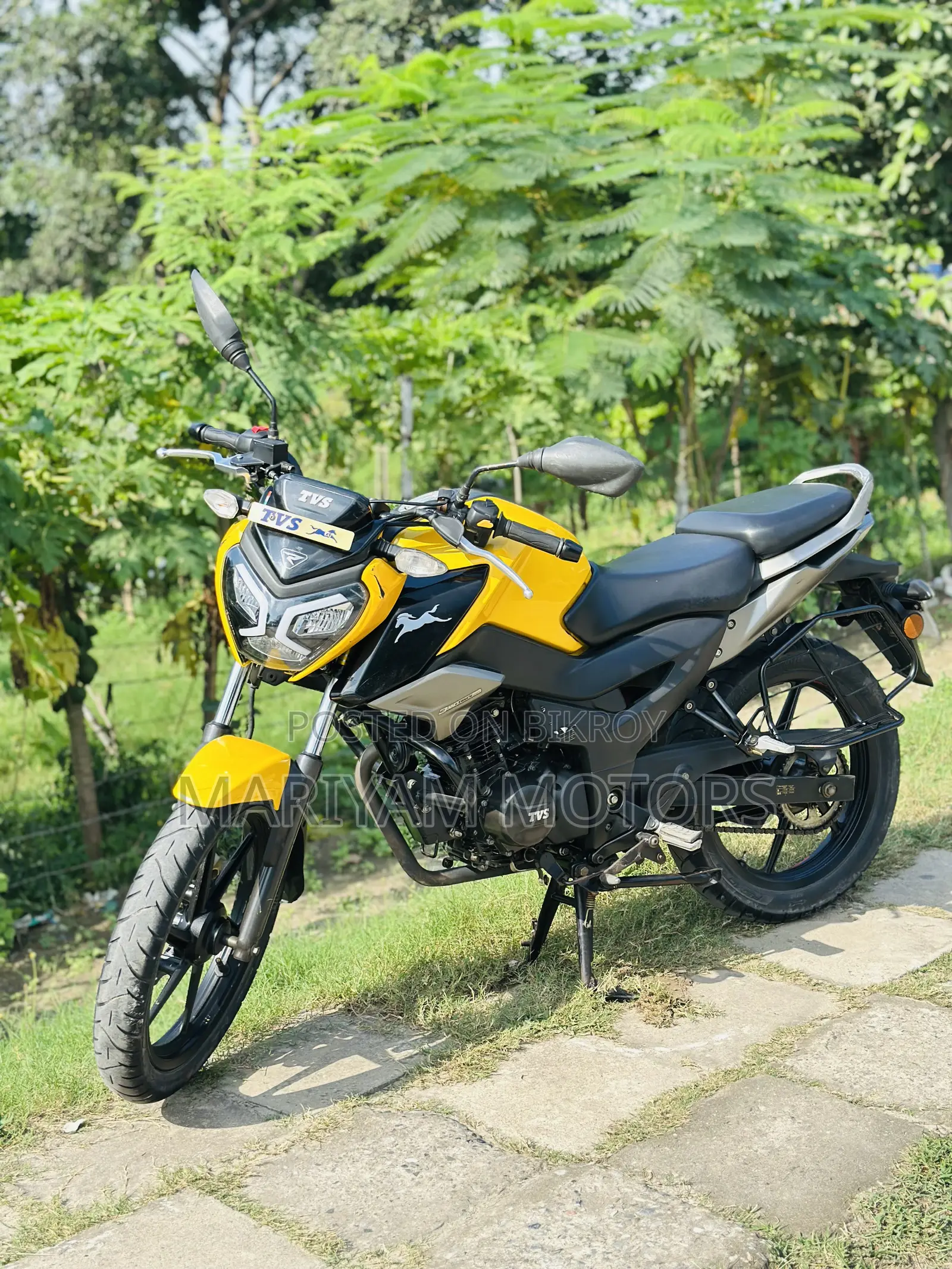 TVS Raider 125 2022 Yellow