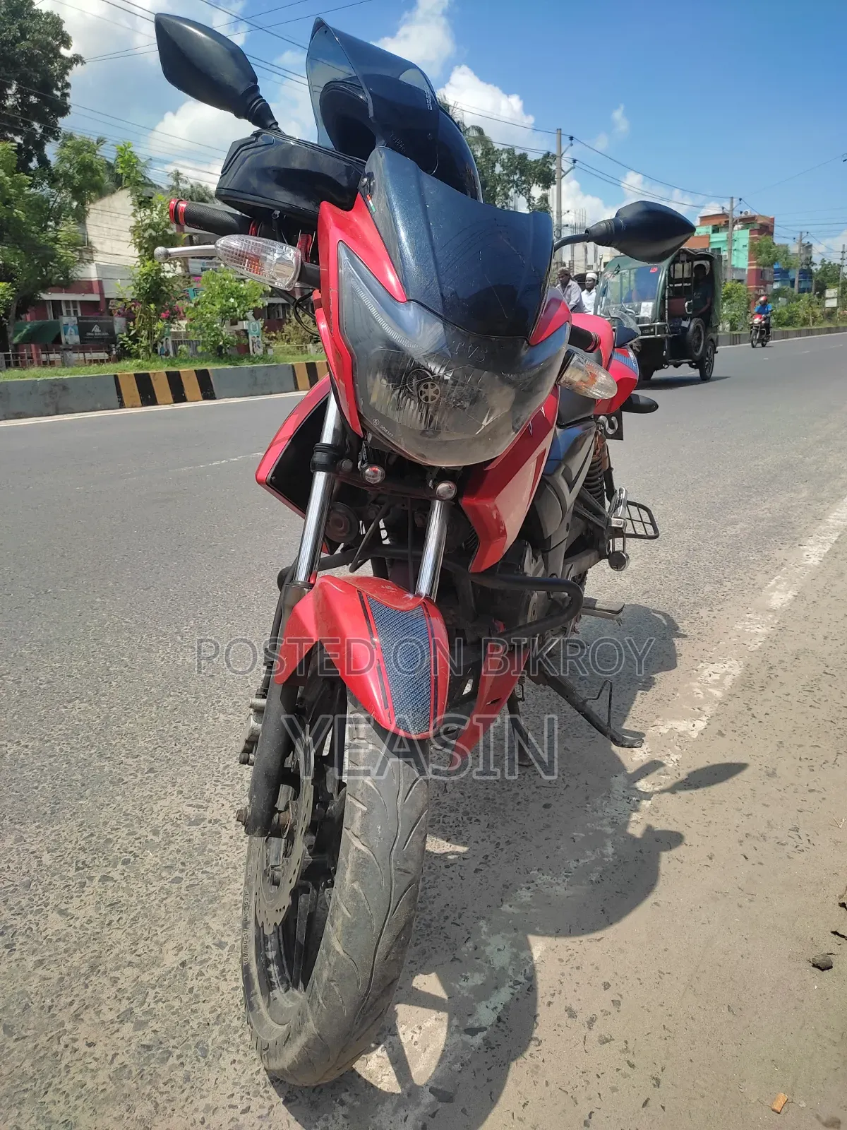 TVS Apache RTR 160 2V 2016 Red