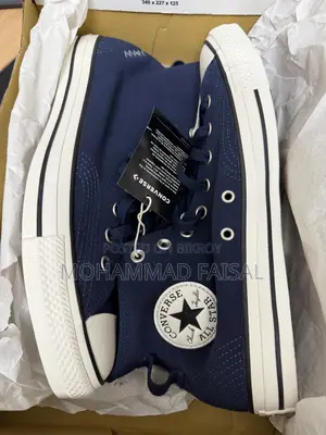 Converse Suede Leather High Top Sneakers