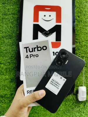 শাওমি রেডমি টার্বো ৪ প্রো ২৫৬ জিবি কালো