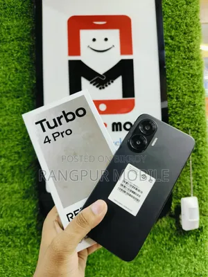 শাওমি রেডমি টার্বো ৪ প্রো ২৫৬ জিবি কালো