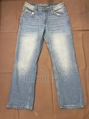 Premium Quality Light Blue Wash Denim Pant