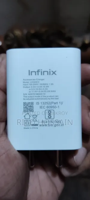 Infinix Hot 50 Pro 45watt Charger