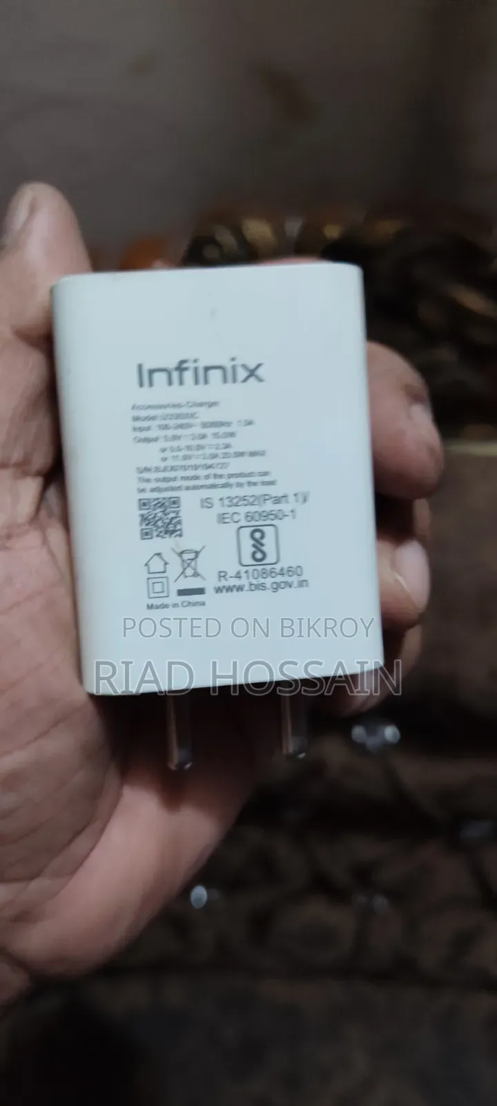 Infinix Hot 50 Pro 45watt Charger