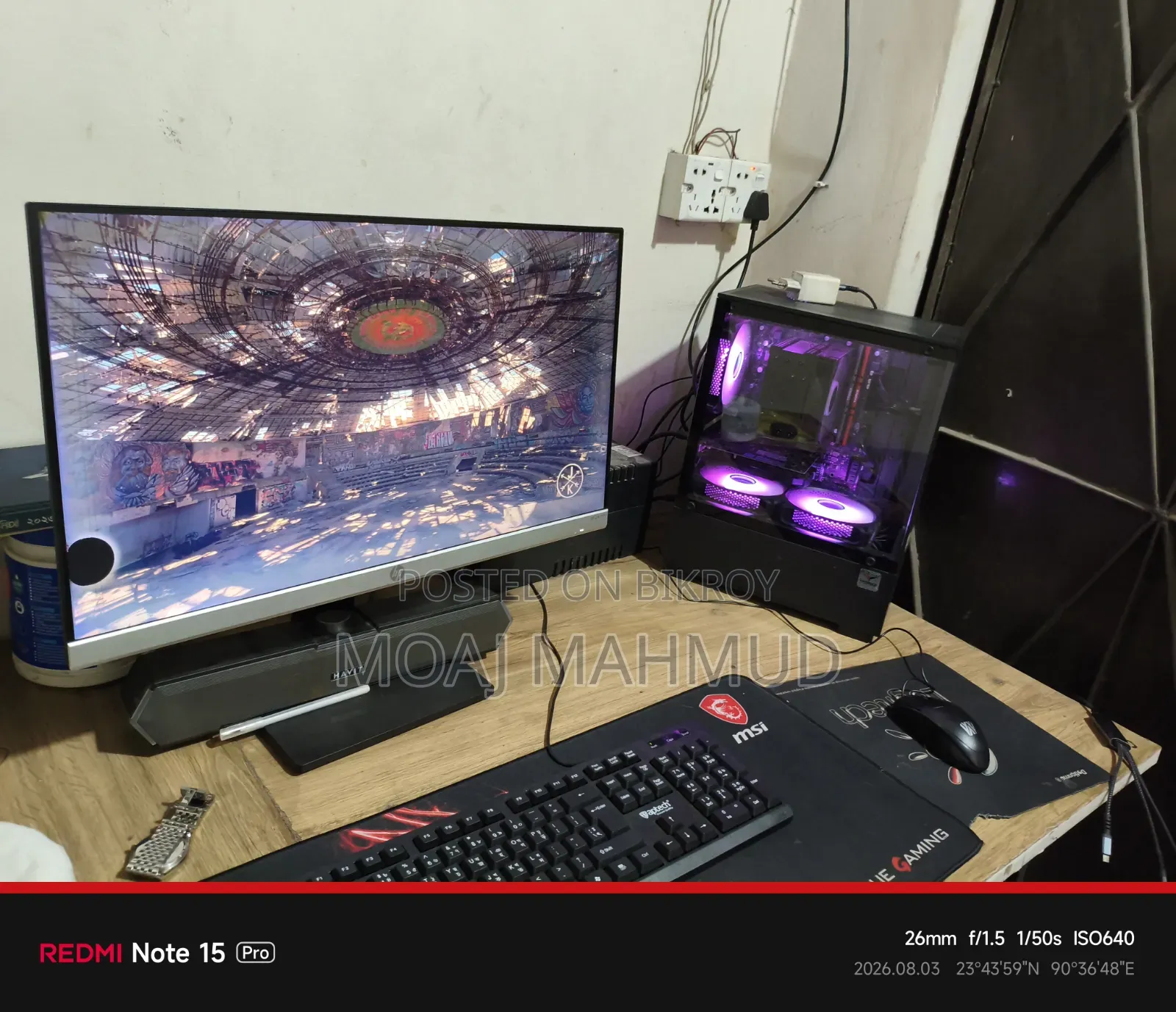 Desktop Computer HP 200 G4 16GB AMD Ryzen 5 SSD 1T