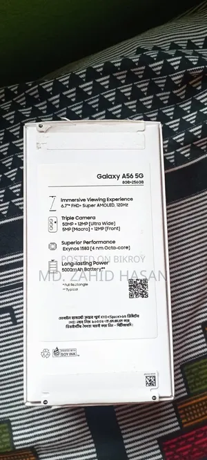 Samsung Galaxy A56 256 GB Graphite