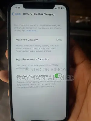 Apple iPhone X 256 GB Black