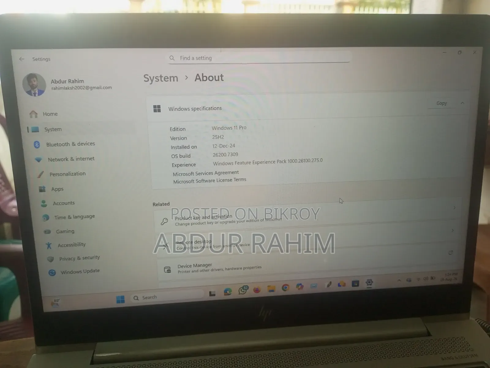 Laptop HP EliteBook 840 G6 8GB Intel Core i5 SSHD (Hybrid) 500GB