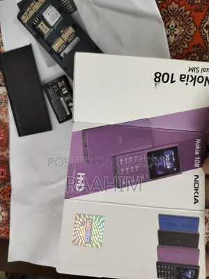 নকিয়া ১০৮ ডুয়াল সিম ব্ল্যাক