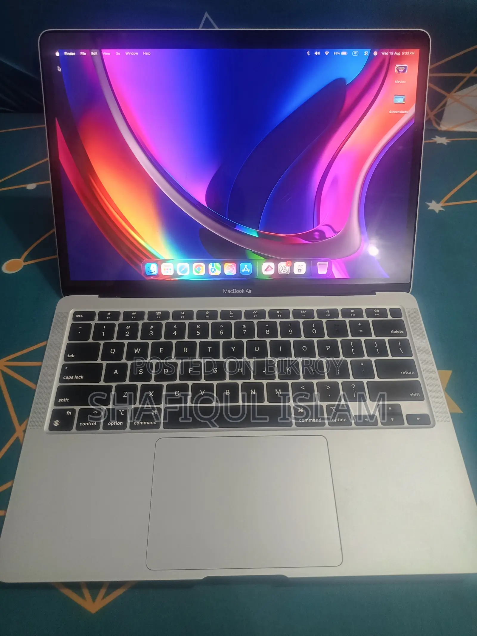 Laptop Apple MacBook Air 2020 M1 8GB Apple M1 SSD 256GB