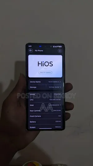 Tecno Camon 40 256 GB Gray