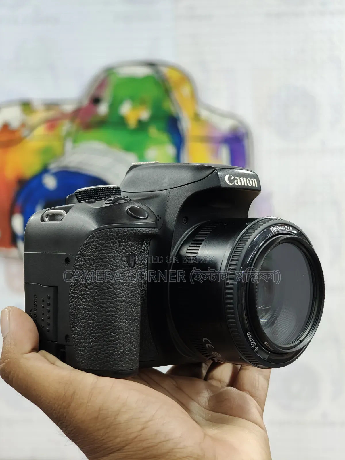 Canon 750D+50mm Lens