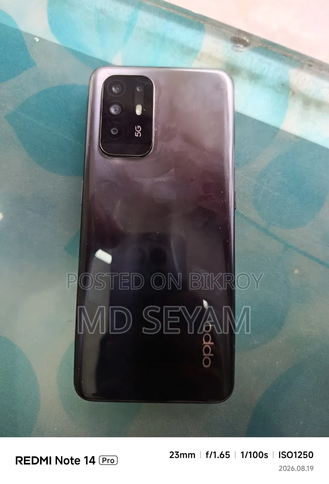 অপো এফ ১৯ প্রো ১২৮ জিবি ব্ল্যাক