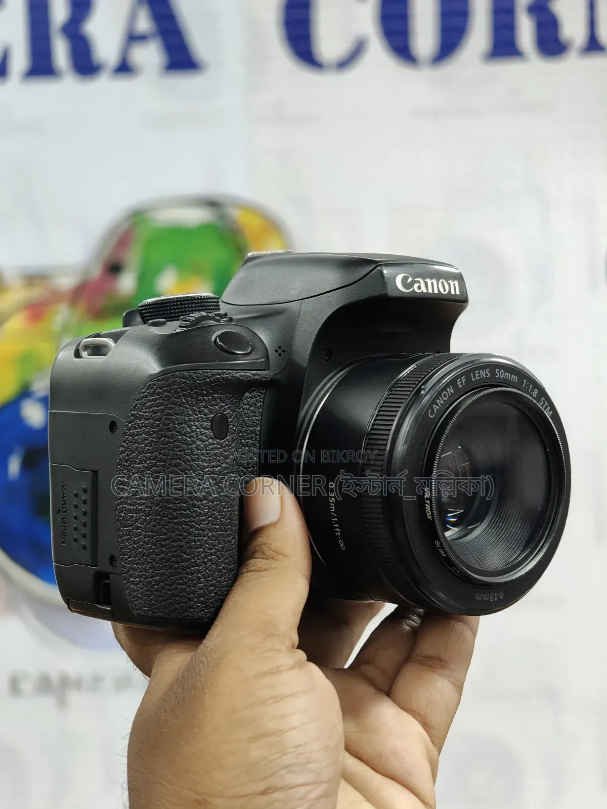 Canon 750D + 50mm STM Lens
