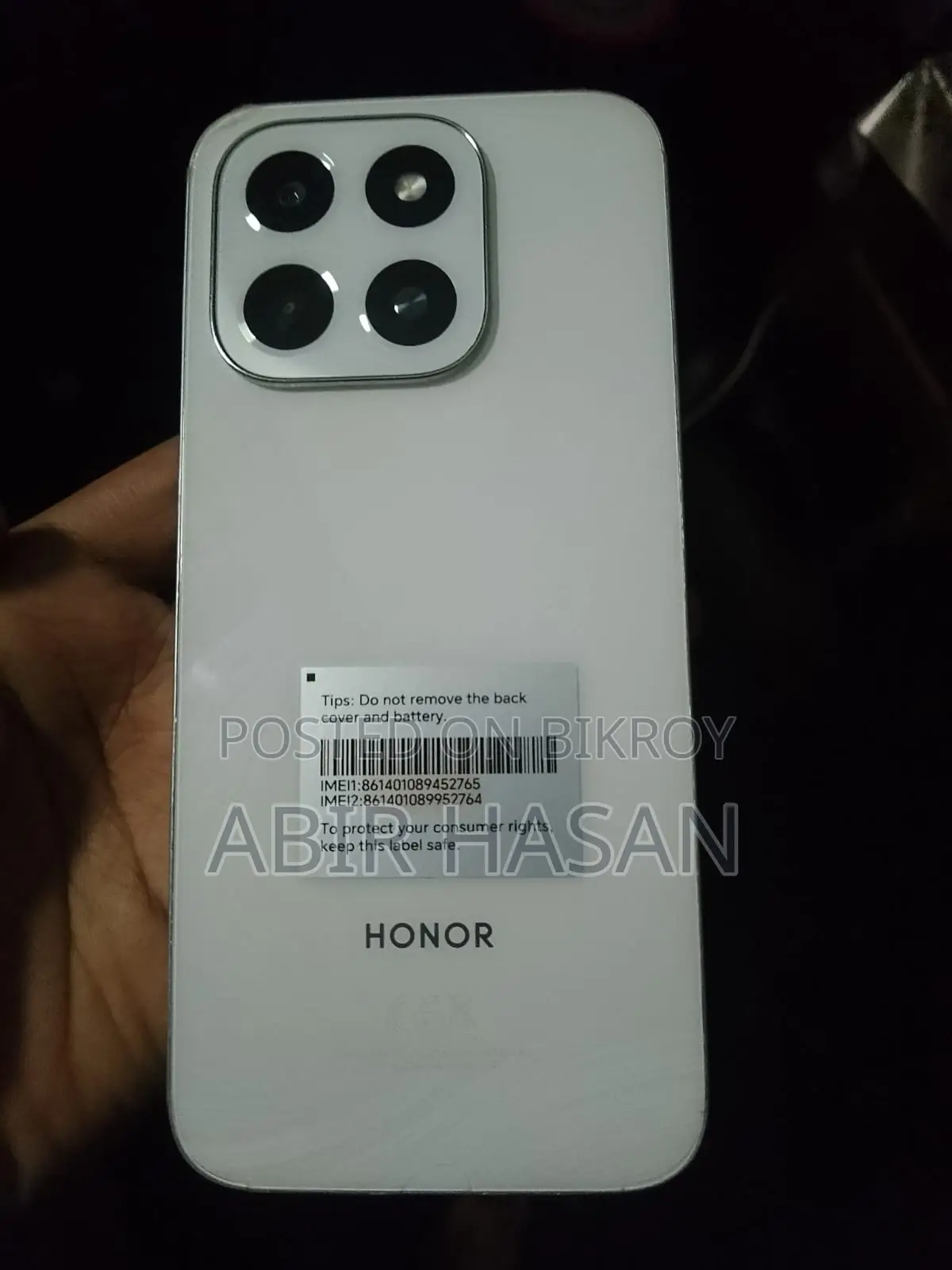 অনার এক্স৬সি ১২৮ জিবি সিলভার