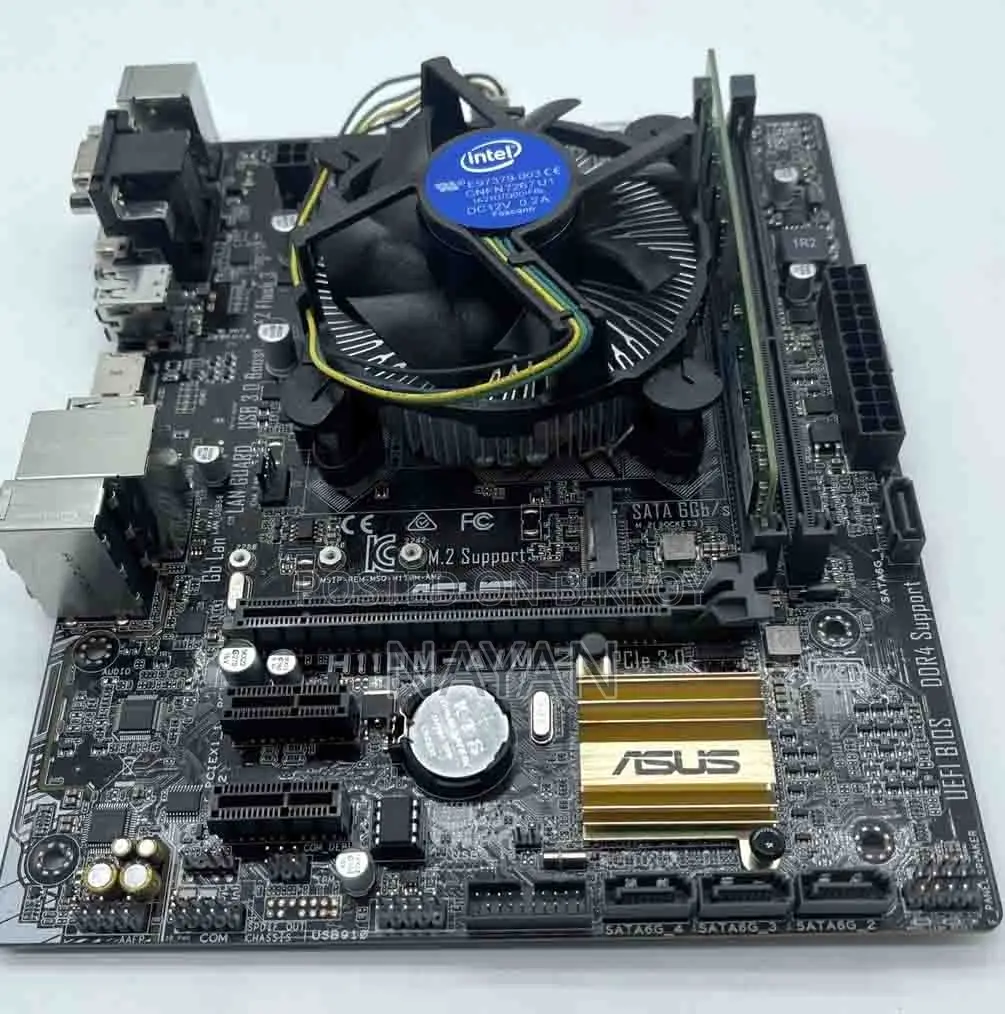 ASUS Motherboard, RAM, Processor