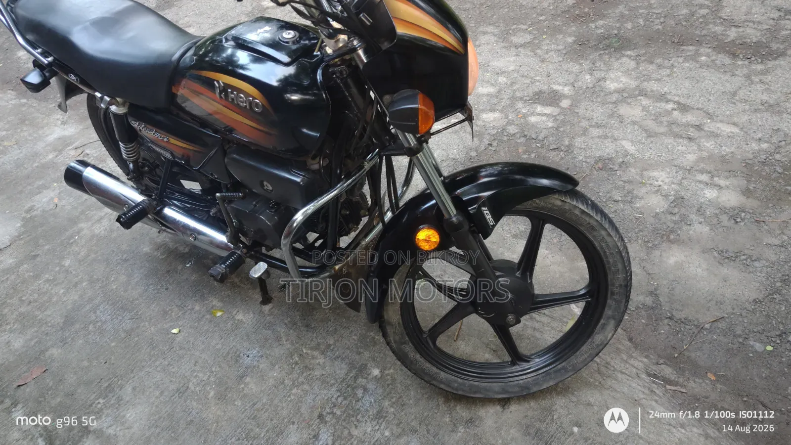 Hero Splendor Plus I3s IBS 2022 Black
