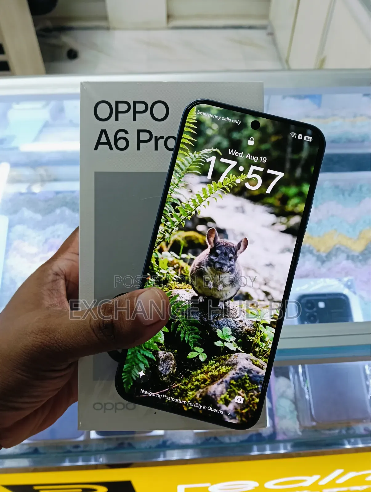 New Oppo A6 Pro 256 GB Blue