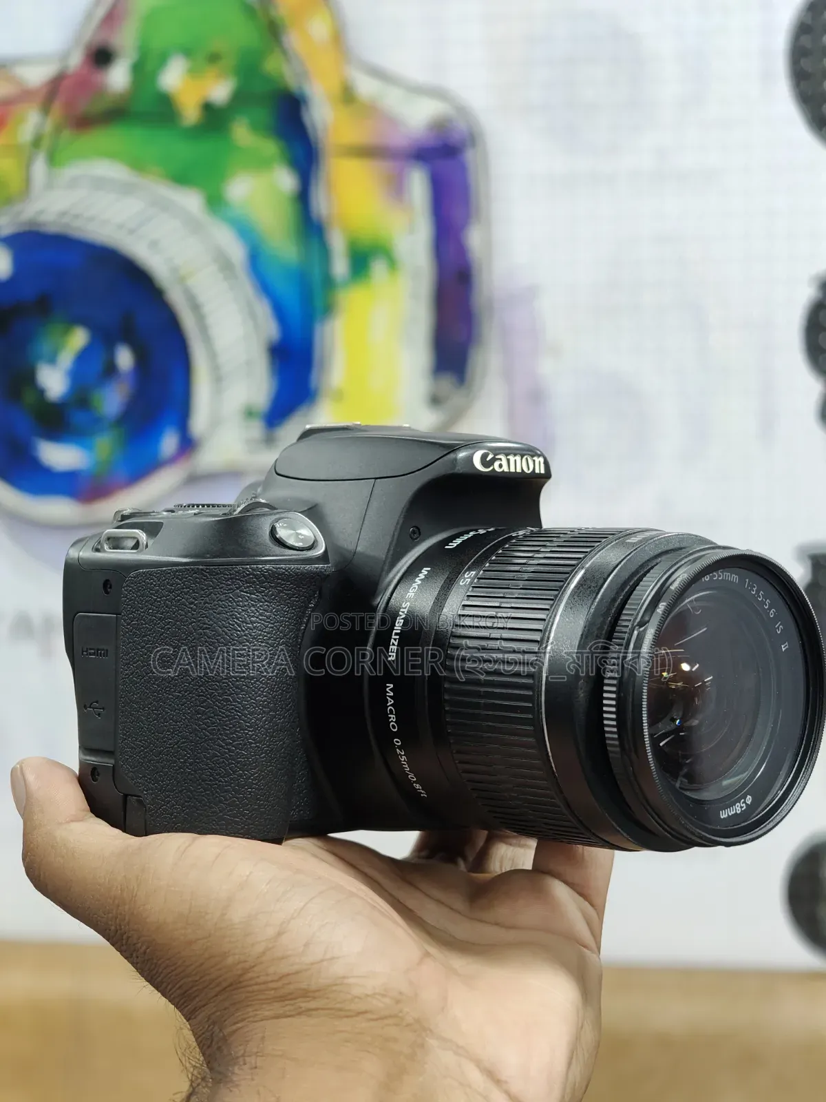 Canon 200d+18-55mm Lens