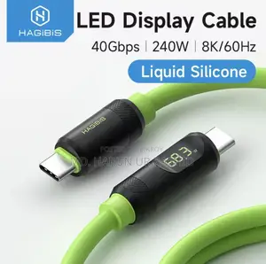 Hagibis Type C 240w 40GBPS Full Function Cable With Display