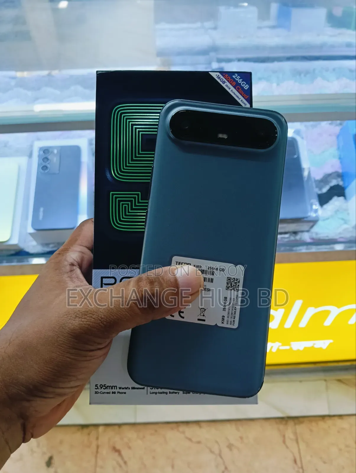 নিউ টেকনো পোভা স্লিম ৫জি ২৫৬ জিবি ব্ল্যাক