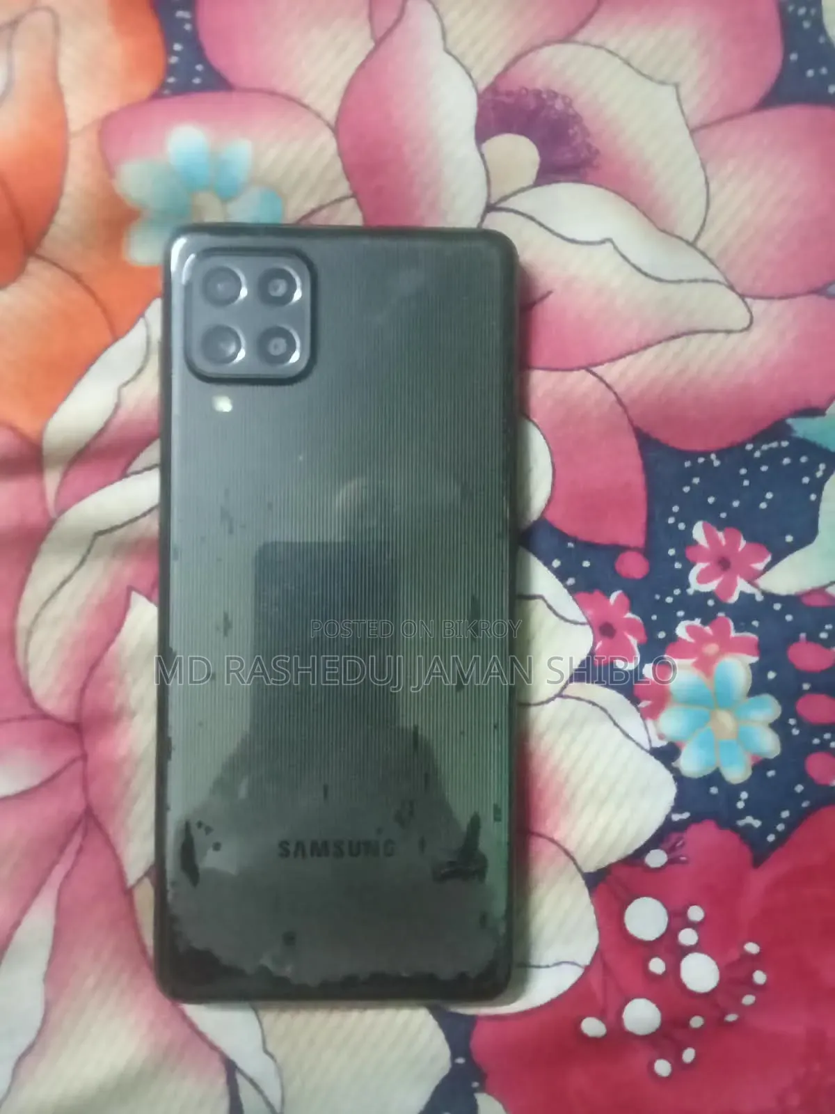 স্যামসাং গ্যালাক্সি এম৬২ ১২৮ জিবি ব্ল্যাক