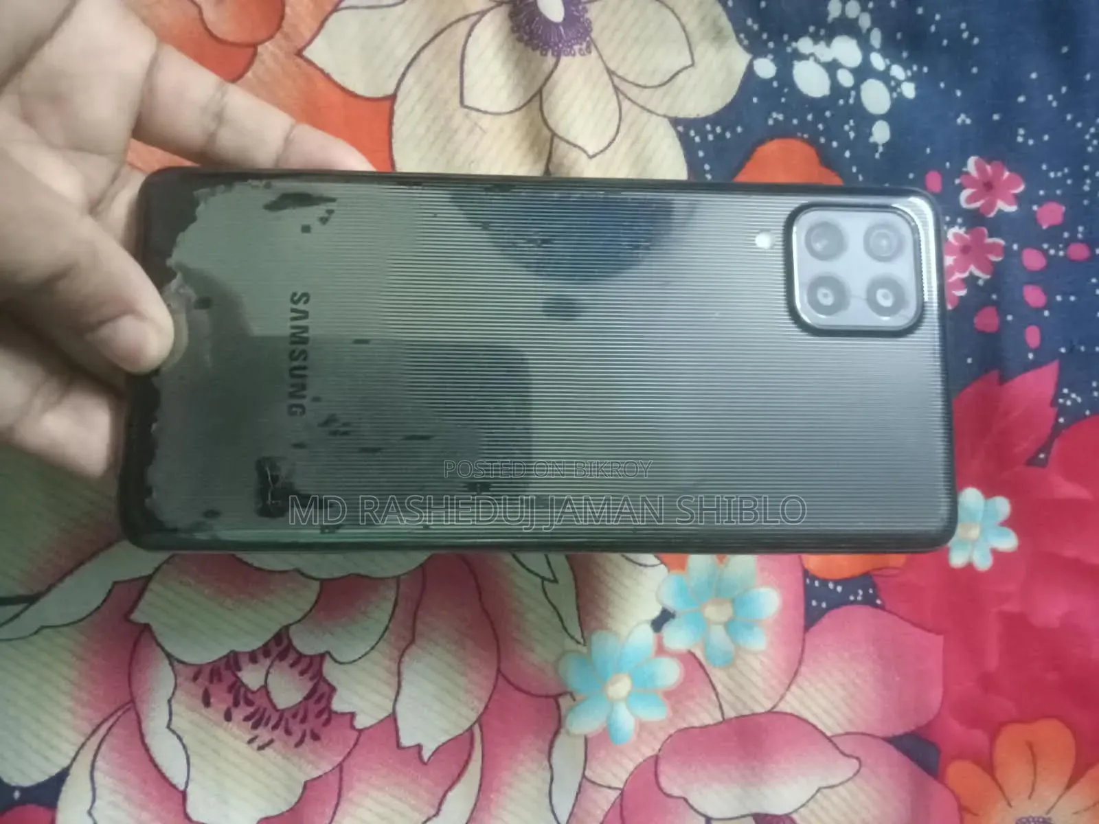 স্যামসাং গ্যালাক্সি এম৬২ ১২৮ জিবি ব্ল্যাক