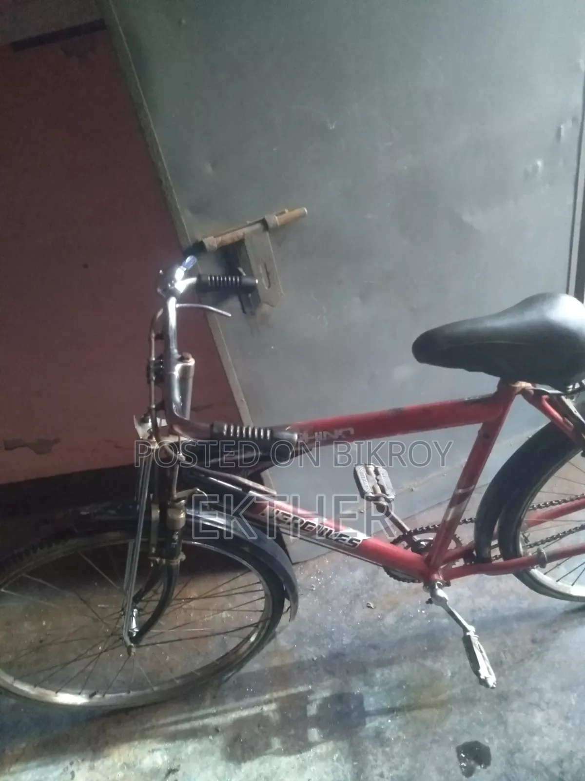 Running bicycle, everything is OK.