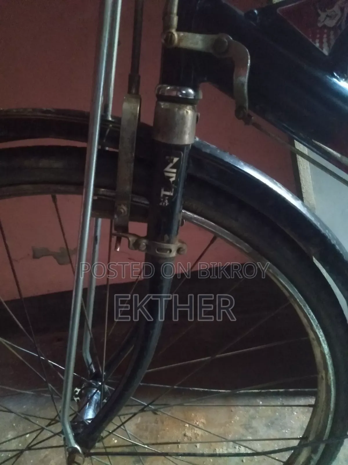 Running bicycle, everything is OK.