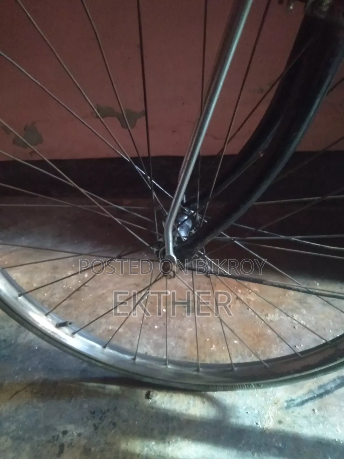 Running bicycle, everything is OK.